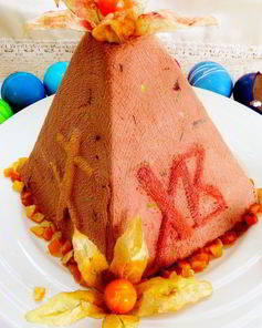 Шоколадная заварная пасха