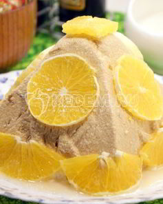 Творожная пасха со сгущенкой