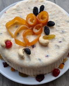 Творожный кулич на Пасху без выпечки