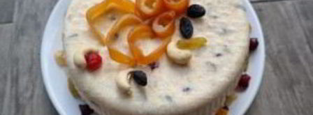 творожный кулич на пасху без выпечки. Шаг 5