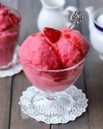 Клубничный щербет