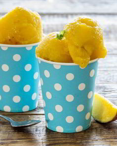 Манговый щербет