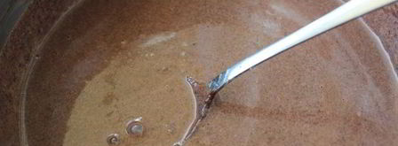 шоколадный десерт с базиликом. Шаг 12