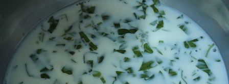 шоколадный десерт с базиликом. Шаг 4