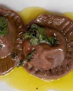 Шоколадные равиоли