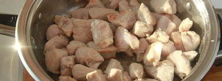 швейцарский хлебный пудинг с индейкой. Шаг 3