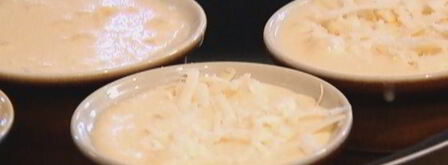 крабовое суфле с чеддером и пармезаном. Шаг 7