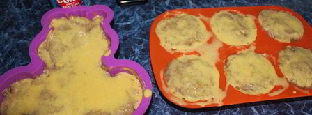 мясное суфле с персиками. Шаг 13