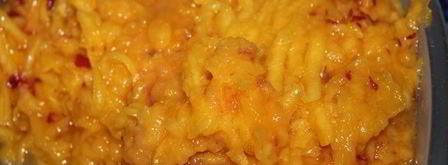 мясное суфле с персиками. Шаг 4