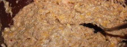 мясное суфле с персиками. Шаг 9