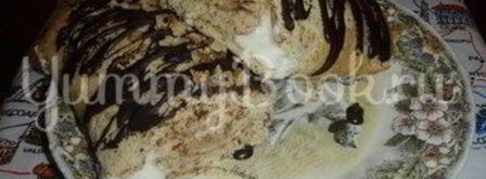 рулет с нежным — суфле кремом. Шаг 5