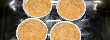 сочное куриное филе под рисово-морковным суфле. Шаг 13