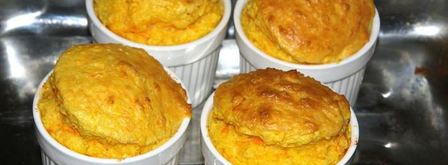 сочное куриное филе под рисово-морковным суфле. Шаг 14