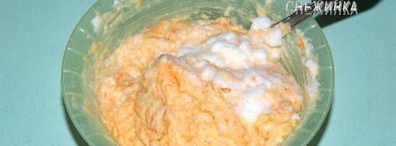 сочное куриное филе под рисово-морковным суфле. Шаг 11