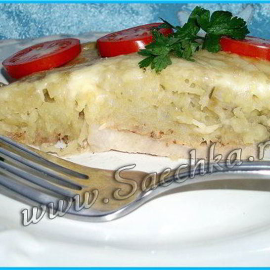 Рецепт суфле из картофеля с мясом