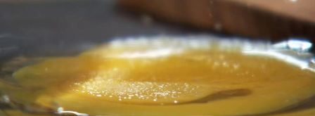 суфле из трески с медово-горчичным соусом и запеченными помидорами. Шаг 3