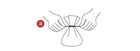 сырное суфле с ветчиной в бумажном воротнике. Шаг 4