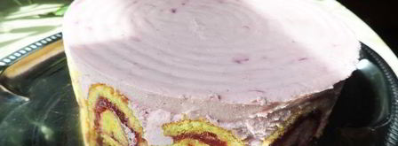 торт-суфле малиновый звон. Шаг 14