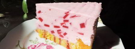 торт-суфле малиновый звон. Шаг 15