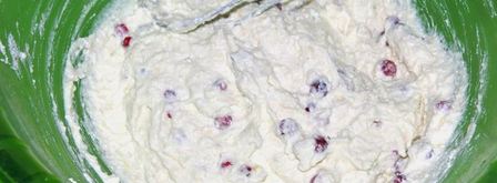 творожно-банановое суфле с брусникой. Шаг 3