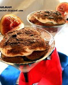 Тирамису с инжиром