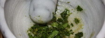 тирамису с лаймом и свежим базиликом. Шаг 4