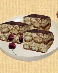 Тирамису с маскарпоне с ликером