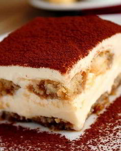 Тирамису с перепелиными яйцами