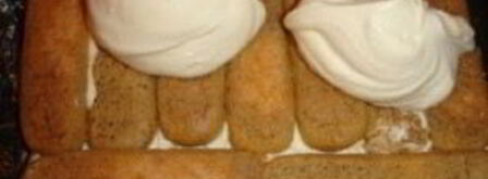 тирамису с перепелиными яйцами. Шаг 6