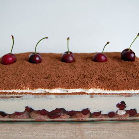 Рецепт тирамису с вишней