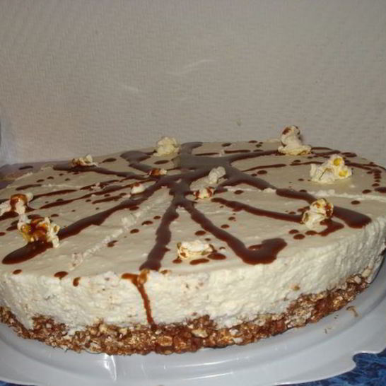 Рецепт тортика с попкорном