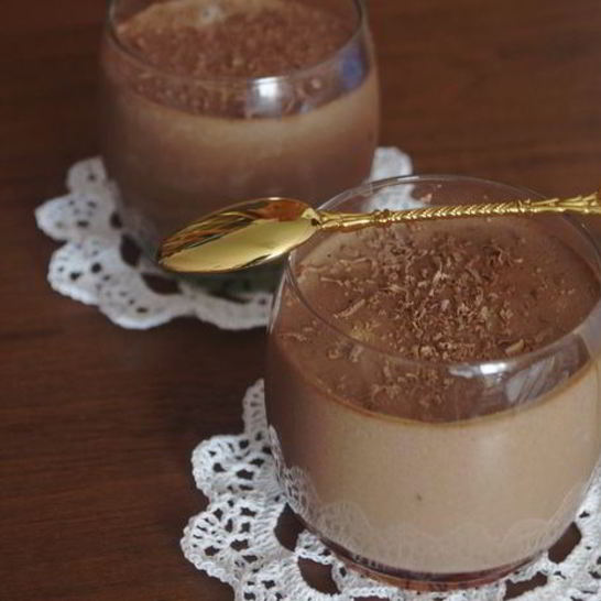 Рецепт творожно-шоколадного десерт магия шоколада