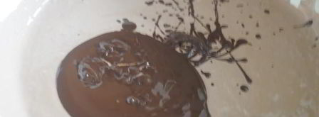 творожно-шоколадный десерт магия шоколада. Шаг 6