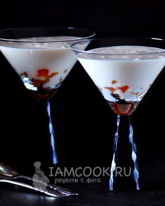 Творожный десерт с порошковым желе