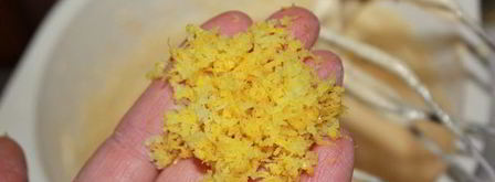 яблочный пудинг с изюмом. Шаг 6