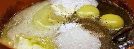 яблочный пудинг с манкой. Шаг 6