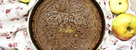 яблочный пудинг с манкой. Шаг 11