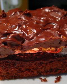 Брауни с зефиром