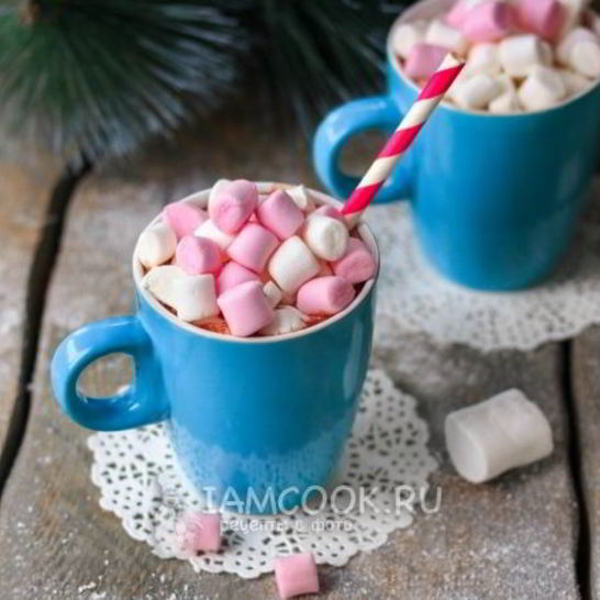Рецепт какао с маршмеллоу