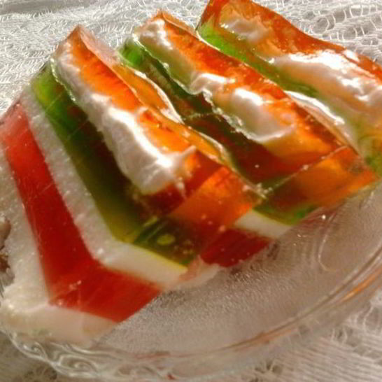 Рецепт слоеного желе с зефиром