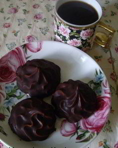 Зефир малиновый в шоколаде