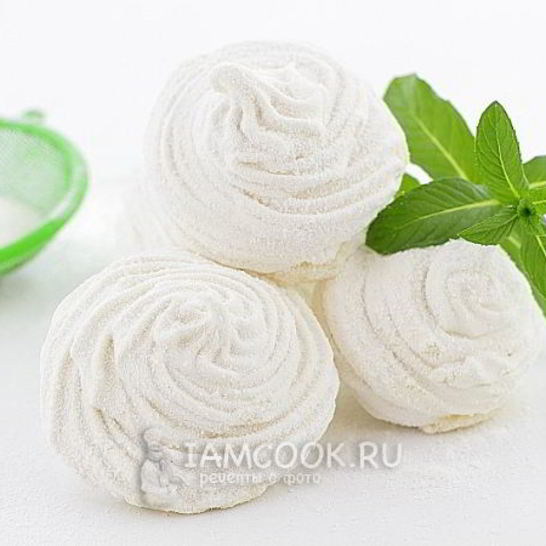 Рецепт зефира ванильного