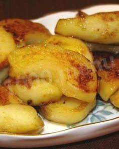 Жареные яблоки
