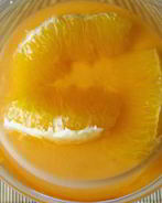 Желе из апельсинового сока