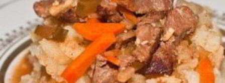 азу из говядины с картофелем. Шаг 16