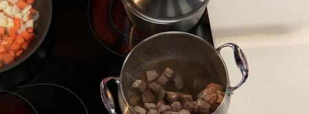 азу из говядины с соленой черемшой. Шаг 6