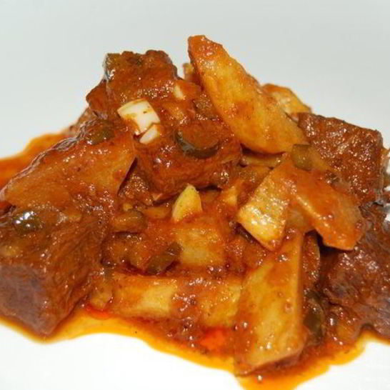 Рецепт азу из говядины