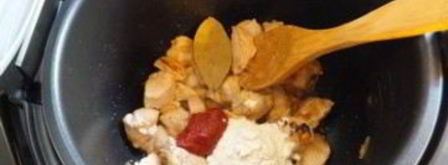 азу из индейки в мультиварке. Шаг 4