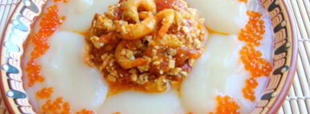 азу из креветок с тофу и пикантным гарниром. Шаг 15