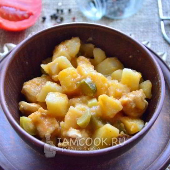 Рецепт азу из курицы